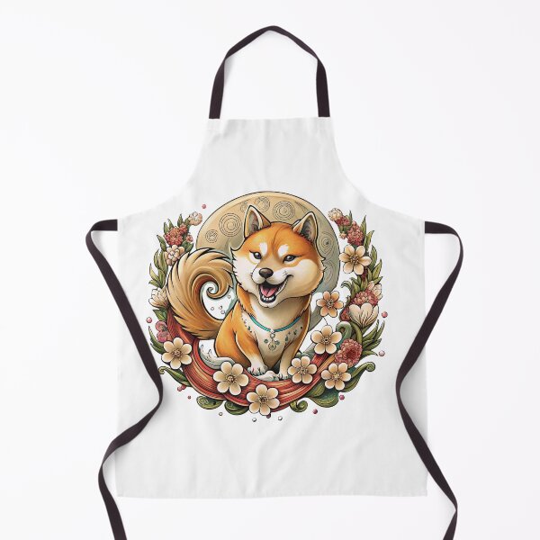 Item preview, Shiba Inu Tattoo Art | Japanese Inspired Traditional Dog Design designed and sold by Mousy17.
