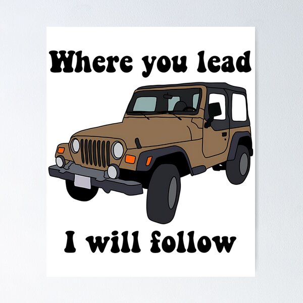 Item preview, Where You Lead I Will Follow designed and sold by Stetson-Hackett.