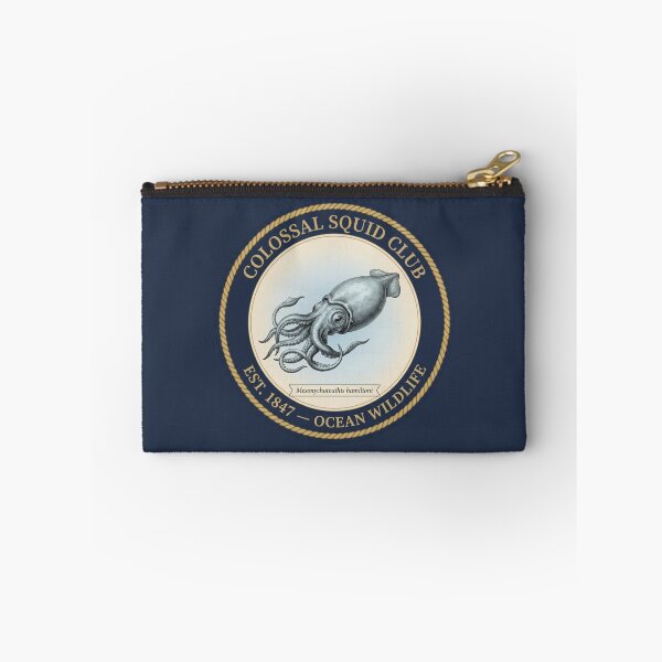 Item preview, Colossal Squid Club Vintage Badge Deep Sea Wildlife designed and sold by CalmCapy Co.