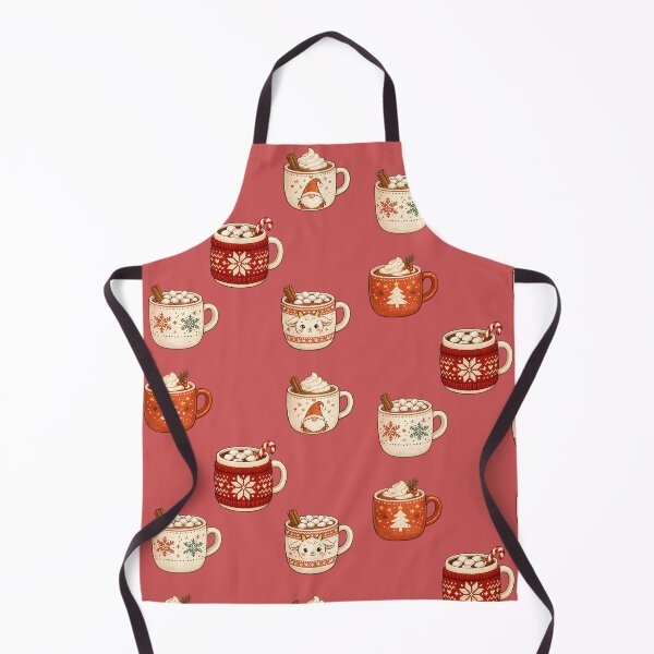 Item preview, Copy of Cozy holiday hot cocoa cups illustration collection for Christmas stickers 2027 and winter vibes designed and sold by aleano2026.