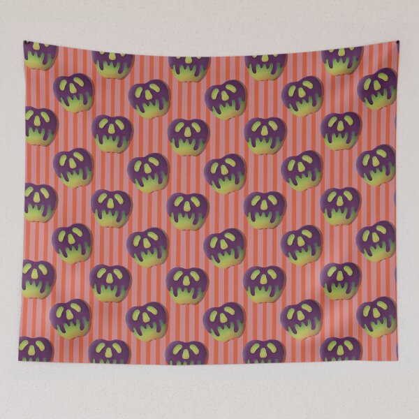Item preview, Halloween Candy Apple Pattern designed and sold by The Innocent Ghost Project.
