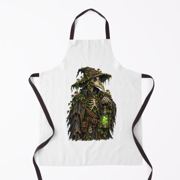 Item preview, Forest Plague Doctor | Undead Herbalist | Mushroom & Ivy Skeleton | Dark Fantasy designed and sold by MrDev.