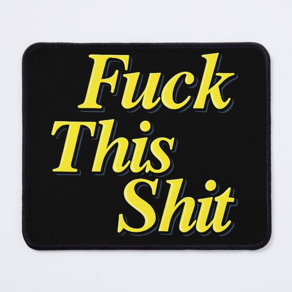 Item preview, Fuck This Shit Funny Sarcastic Quote Typography T-Shirt designed and sold by blawdi.