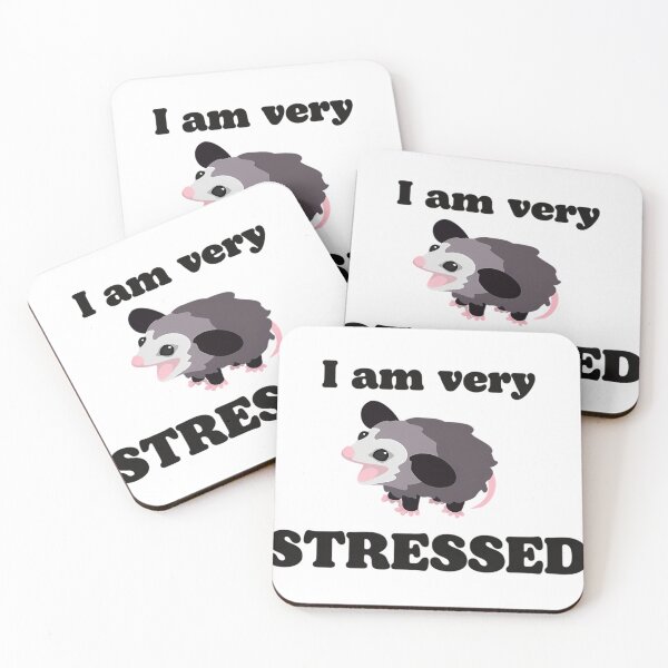 Item preview, Cute Opossum Is Very Stressed designed and sold by Eversoles.