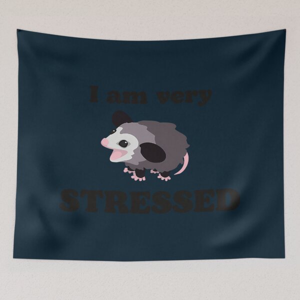 Item preview, Cute Opossum Is Very Stressed designed and sold by Eversoles.