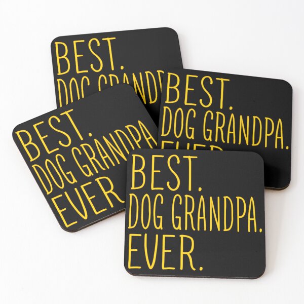 Item preview, Best Dog Grandpa Ever Text Design designed and sold by GiaoCalonas.