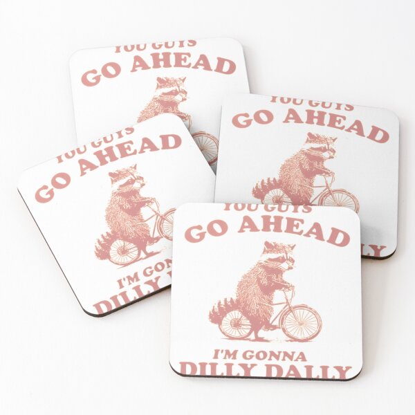 Item preview, Cute Raccoon Street Cat Dilly Dally  designed and sold by Eversoles.
