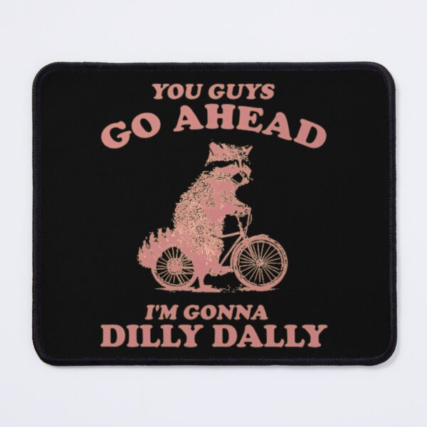Item preview, Cute Raccoon Street Cat Dilly Dally designed and sold by Eversoles.