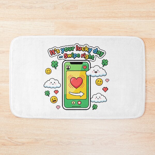 Item preview, It's Your lucky Day Swipe Right designed and sold by CornershopTee.