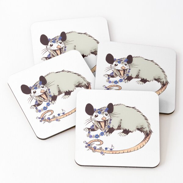 Item preview, Daisy Chain Opossum Possum Yaaaas  designed and sold by Eversoles.
