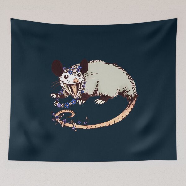 Item preview, Daisy Chain Opossum Possum Yaaaas  designed and sold by Eversoles.