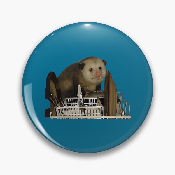 Item preview, Dishwasher Opossum Meme  designed and sold by Eversoles.