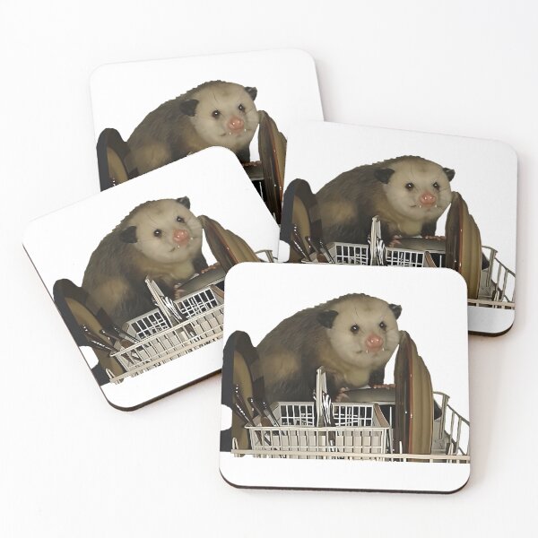 Item preview, Dishwasher Opossum Meme  designed and sold by Eversoles.