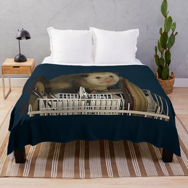 Item preview, Dishwasher Opossum Meme designed and sold by Eversoles.
