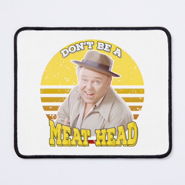 Item preview, Dont Be A Meat Head Retro Sunset Graphic designed and sold by kristytomeka.
