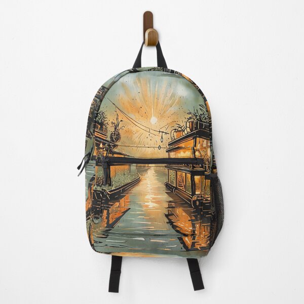 Item preview, River Barge Botanical designed and sold by ONYX Pixee.
