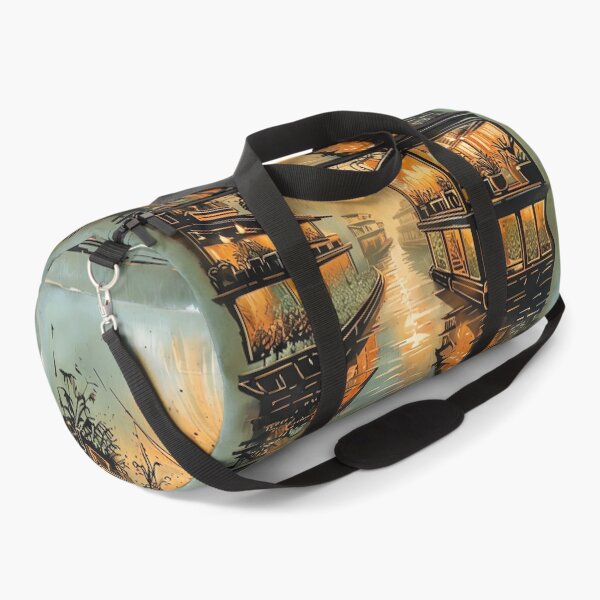 Item preview, River Barge Botanical designed and sold by ONYX Pixee.