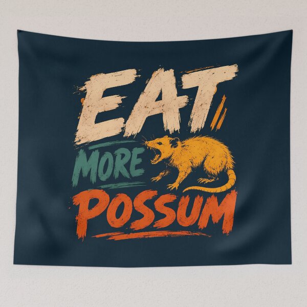 Item preview, Eat More Possum Funny Opossum Animal Lover Wildlife Humor  designed and sold by Eversoles.