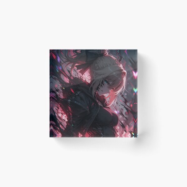 Item preview, Alter Saber | Dark Crimson Anime Girl – Gothic Fantasy Warrior Aesthetic designed and sold by Dyan4.