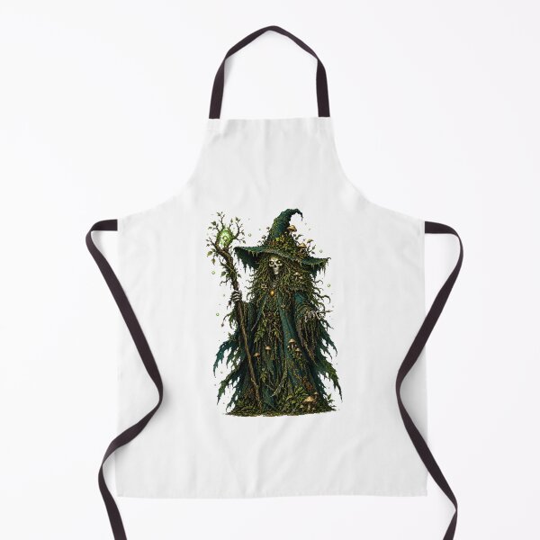 Item preview, Forest Witch Skeleton | Mushroom Druid | Undead Nature Mage | Dark Fantasy designed and sold by MrDev.