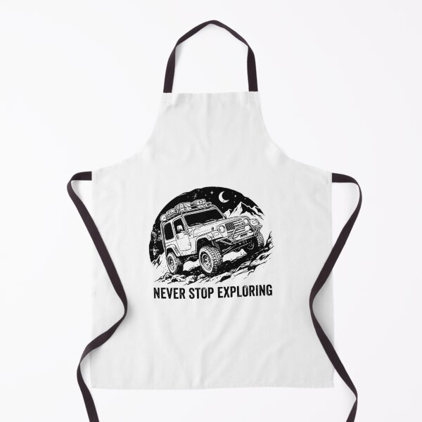 Item preview, Never Stop Exploring Wrangler Tj - Lifted Patriotic 4X4 Mountain Overlanding Graphic designed and sold by Lion-Minard.