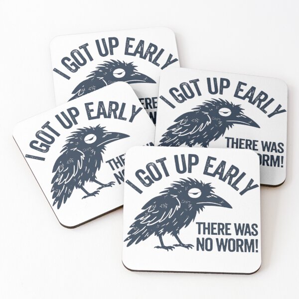 Item preview, I Got Up Early There Was No Worm Funny Tired Bird Early Bird Humor designed and sold by haitrieuic96.