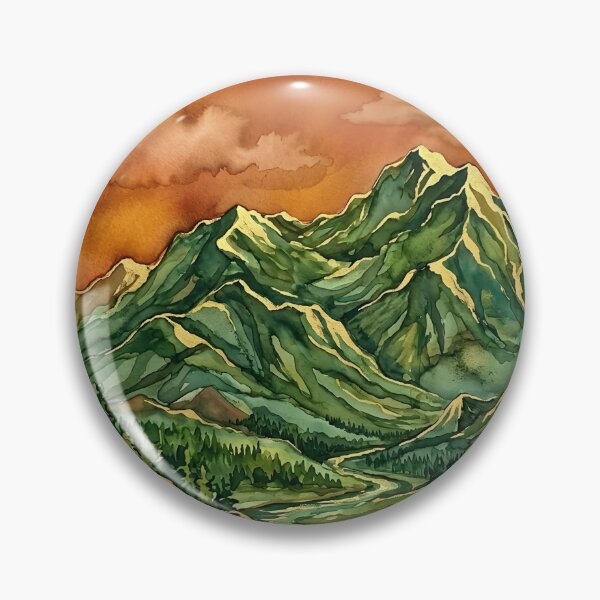 Item preview, Green Mountains  designed and sold by GraphicsClub.