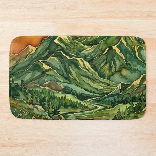 Item preview, Green Mountains  designed and sold by GraphicsClub.