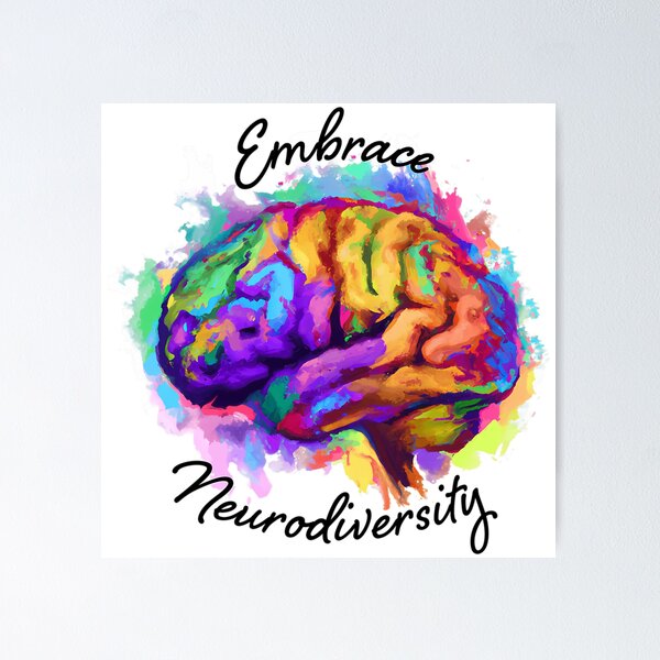 Item preview, Embrace Neurodiversity  designed and sold by Eversoles.