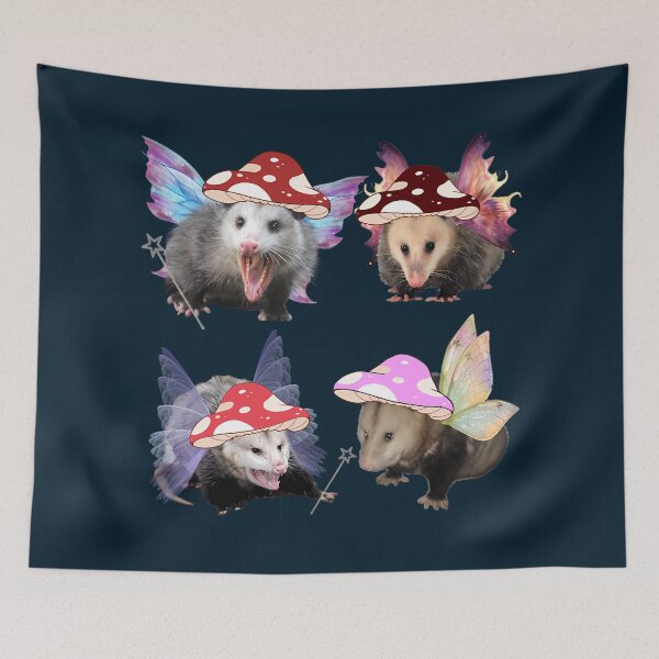 Item preview, Fairy Possums Sticker Pack  designed and sold by Eversoles.