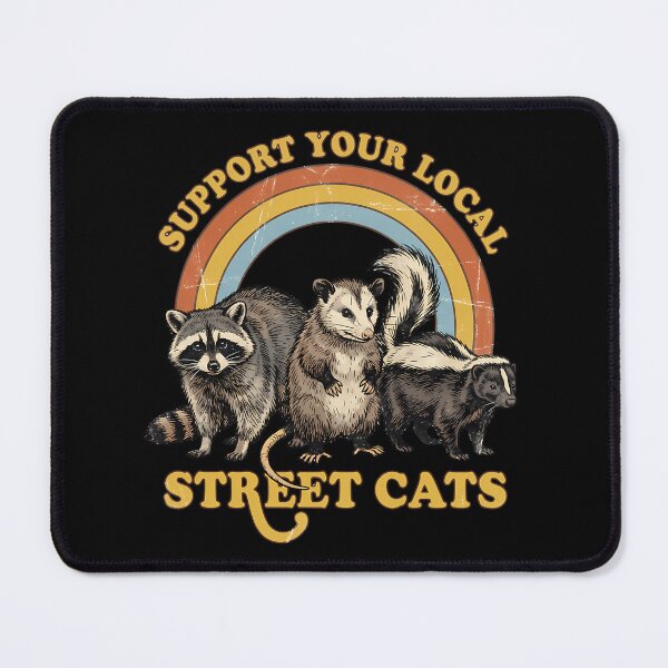 Item preview, Funny Urban Wildlife Street Cats designed and sold by Eversoles.