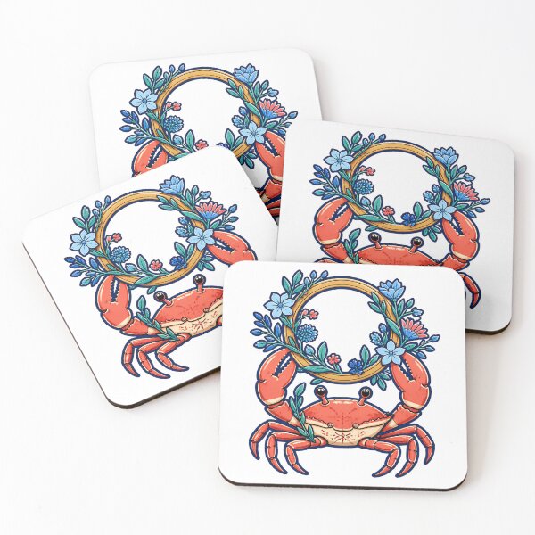 Item preview, Wildflower Ring Bearer Crab designed and sold by GraphycoPublish.