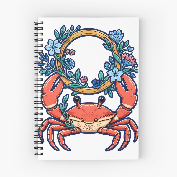 Item preview, Wildflower Ring Bearer Crab designed and sold by GraphycoPublish.