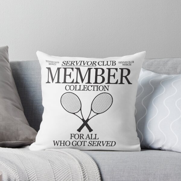 Item preview, Tennis Player Design Servivor Club Member designed and sold by Stil-Mix.