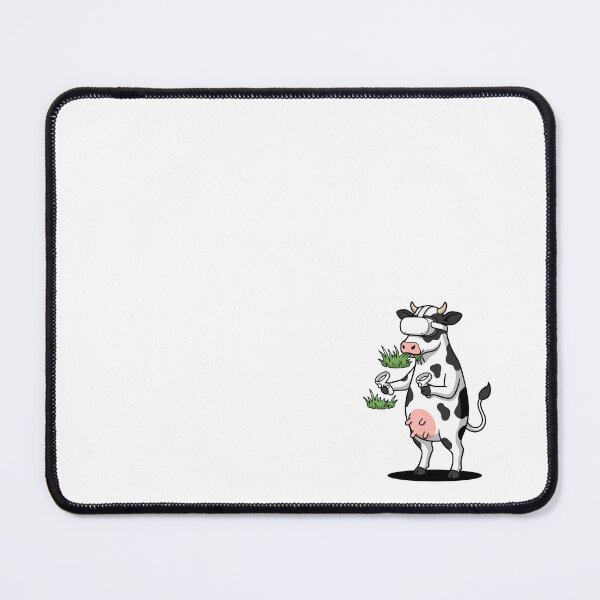 Item preview, Cow Wearing VR Headset Eating Virtual Grass designed and sold by Rare By Hero.