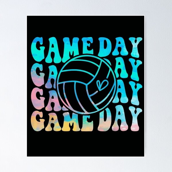 Item preview, Retro Volleyball Game Day Wavy Cute Sports Volleyball Mom designed and sold by haitrieuic96.