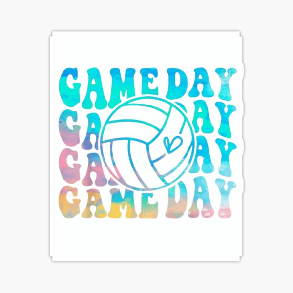 Item preview, Retro Volleyball Game Day Wavy Cute Sports Volleyball Mom designed and sold by haitrieuic96.