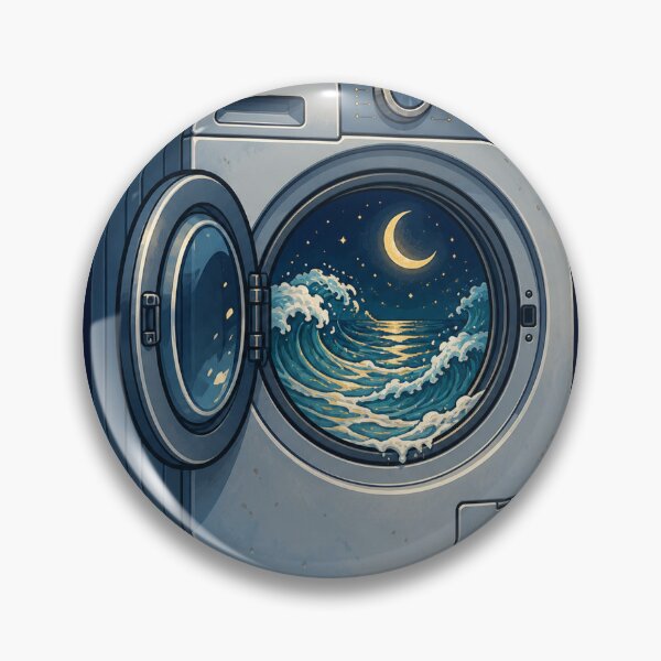 Item preview, Lunar Laundromat Window designed and sold by GraphycoPublish.