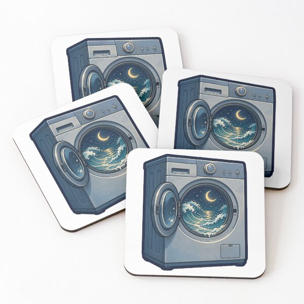 Item preview, Lunar Laundromat Window designed and sold by GraphycoPublish.