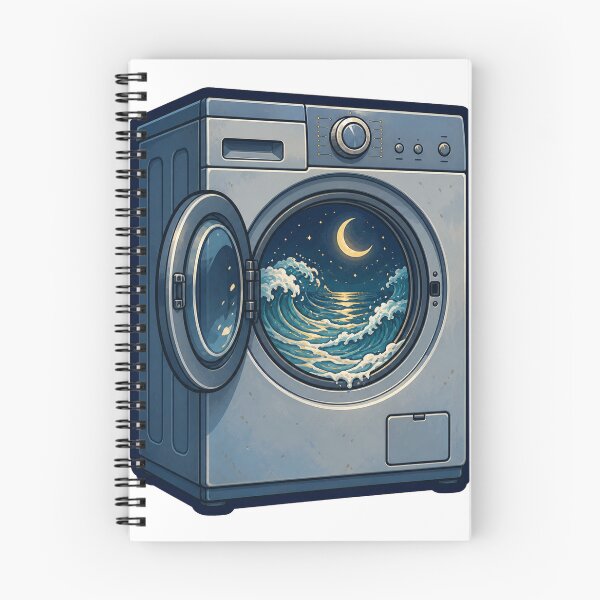 Item preview, Lunar Laundromat Window designed and sold by GraphycoPublish.