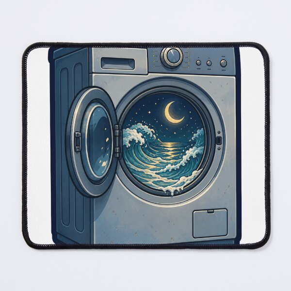 Item preview, Lunar Laundromat Window designed and sold by GraphycoPublish.