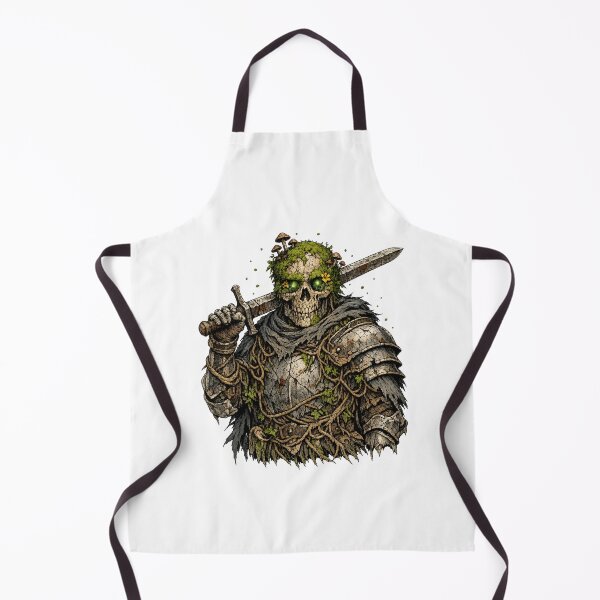 Item preview, Moss-Covered Skeleton Knight | Undead Forest Warrior | Mushroom Warrior | Dark Fantasy designed and sold by MrDev.