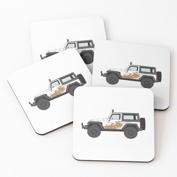 Item preview, Offroad 4X4 Got Mud Splash - White designed and sold by Lion-Minard.