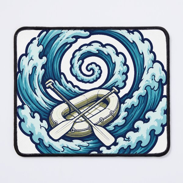 Item preview, Spiral Whitewater Raft designed and sold by GraphycoPublish.