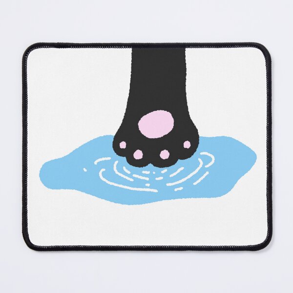 Item preview, Cat Paw Touching Water Ripple designed and sold by Lililulu99.
