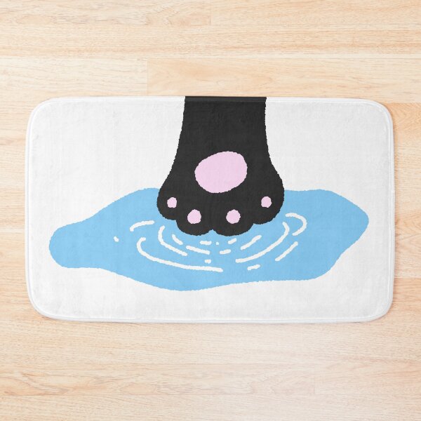 Item preview, Cat Paw Touching Water Ripple designed and sold by Lililulu99.