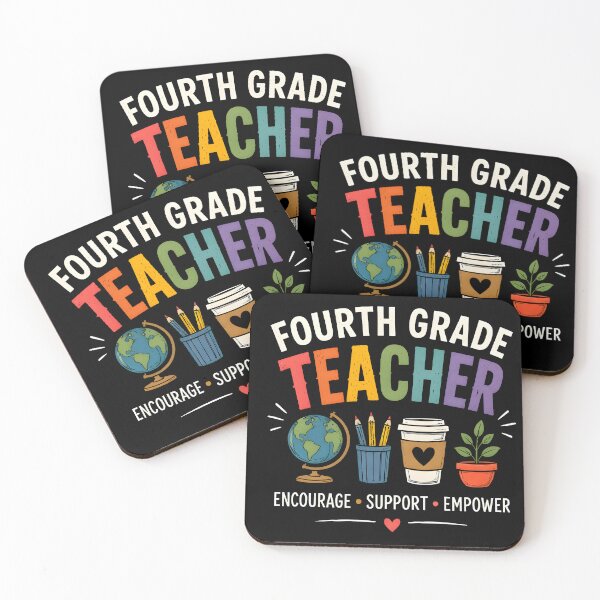 Item preview, Fourth Grade Teacher Gift designed and sold by PixelForge11.