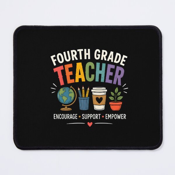 Item preview, Fourth Grade Teacher Gift designed and sold by PixelForge11.