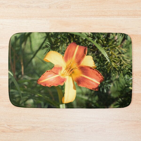 Item preview, Vibrant Two-tone Daylily Bloom in Summer Light designed and sold by Georgia Mizuleva.