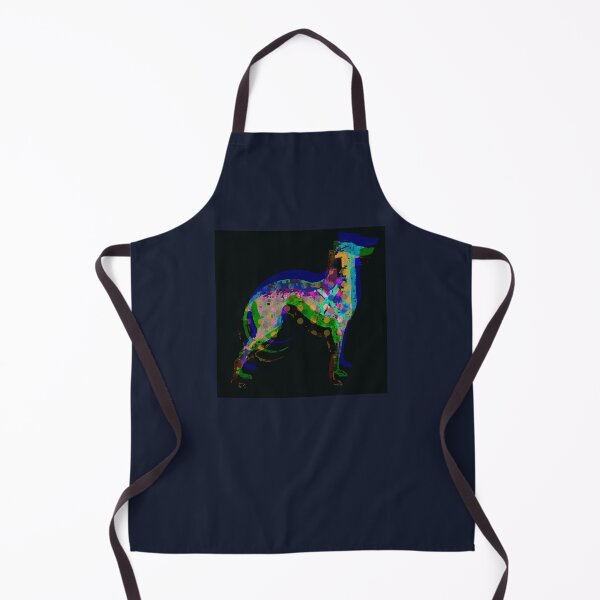 Item preview, Vibrant Neon Glitch Sighthound Dog | Chromatic Beasts Series designed and sold by MikZviagin.